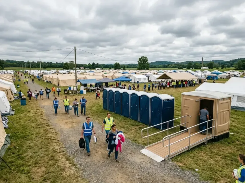 disaster-relief-camp-restrooms-010 — frequently asked questions, Dumpster & Portable Bathrooms Rental in Steiner Ranch, TX